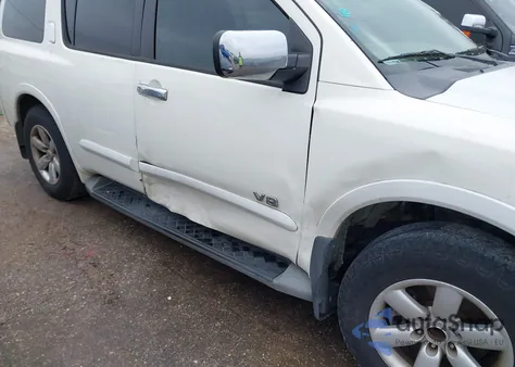 2008 Nissan Armada Se from USA, damaged, VIN 5N1BA08D88N631540